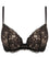 Berlei Temple Luxe Lace Level 2 Push Up Bra - Black/Nude Bras 