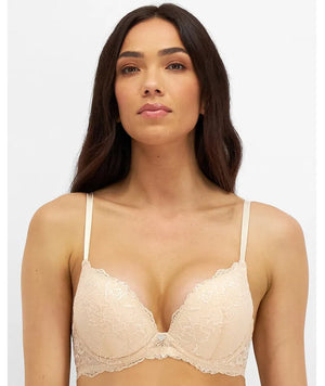 Temple Luxe Smooth Luxe Level 2 Push Up Bra Beige