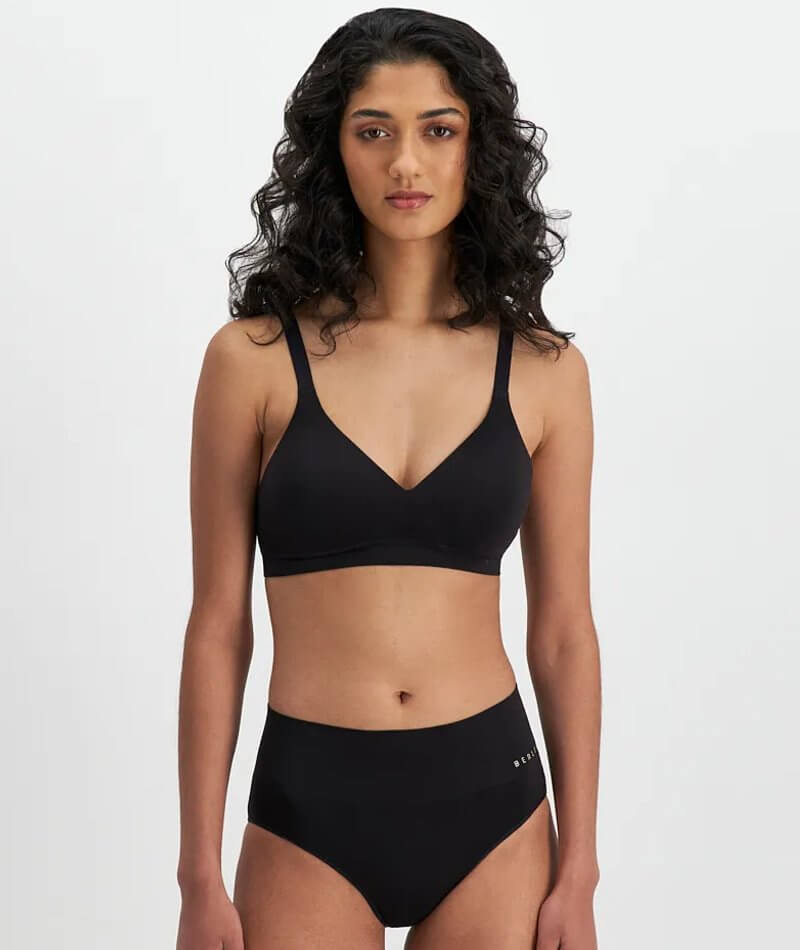Calvin Klein Underwear Perfectly Fit Wire-free T-shirt Convertible Bra In  Black