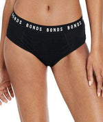 Bonds Bloody Comfy Heavy Period Full Brief - Black Knickers 