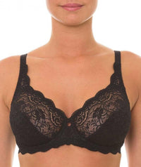 Triumph Amourette 300 Lacy Bra - Black Bras 16C 