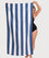 Cabana Club Quick Dry Towel - Navy/White Stripe Swim 