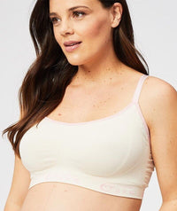 Cake Lingerie Cotton Candy Seamless Yoga Bralette - Blush Bras 