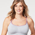 Cake Maternity Cotton Candy Seamless Sleep & Yoga Wire-Free Nursing Bra - Heather Grey