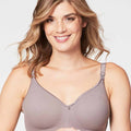 Cake Maternity Croissant Seamless Flexi Wire Nursing Bra -  Raisin