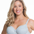 Cake Maternity Frosted Parfait Flexi Wire Balconette Lace Nursing Bra -  Ice Grey