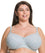 Cake Maternity Frosted Parfait Flexi Wire Balconette Lace Nursing Bra - Ice Grey Bras 