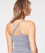 Cake Maternity Ice Cream Cotton E-G Cup Nursing Tank - Heather Grey Sleep / Lounge 