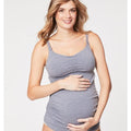 Cake Maternity Ice Cream Cotton E-G Cup Nursing Tank -  Heather Grey