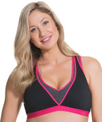 Cake Maternity Lotus Yoga & Hands Free Pumping Bra - Fuchsia Bras 