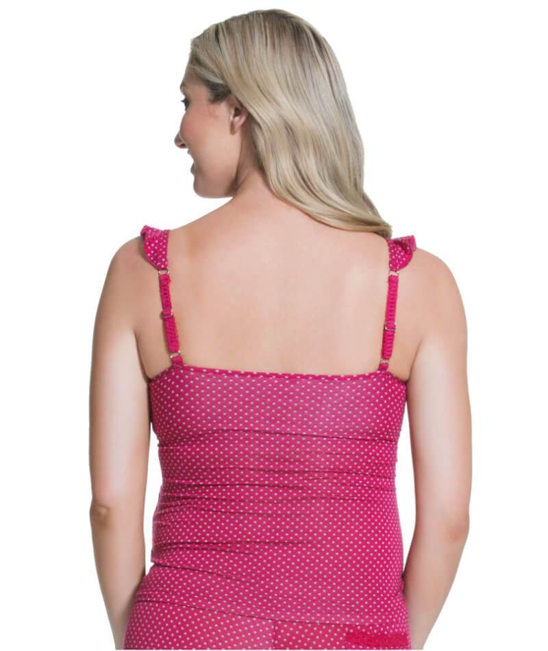 Cake Maternity Rhubarb Torte Maternity & Nursing Camisole - Red Maternity 