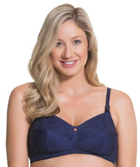 Cake Maternity Tea Wireless Soft Cup Nursing Bra - Navy Bras 