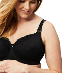 Cake Maternity TimTams Flexi Wire Lace Nursing Bra - Black Bras 