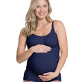 Cake Maternity Toffee Shaping Seamless Nursing Tank -  Midnight Blue