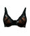 Cake Maternity Truffles Moulded Lace Cup Plunge Nursing Bra - Black Bras 