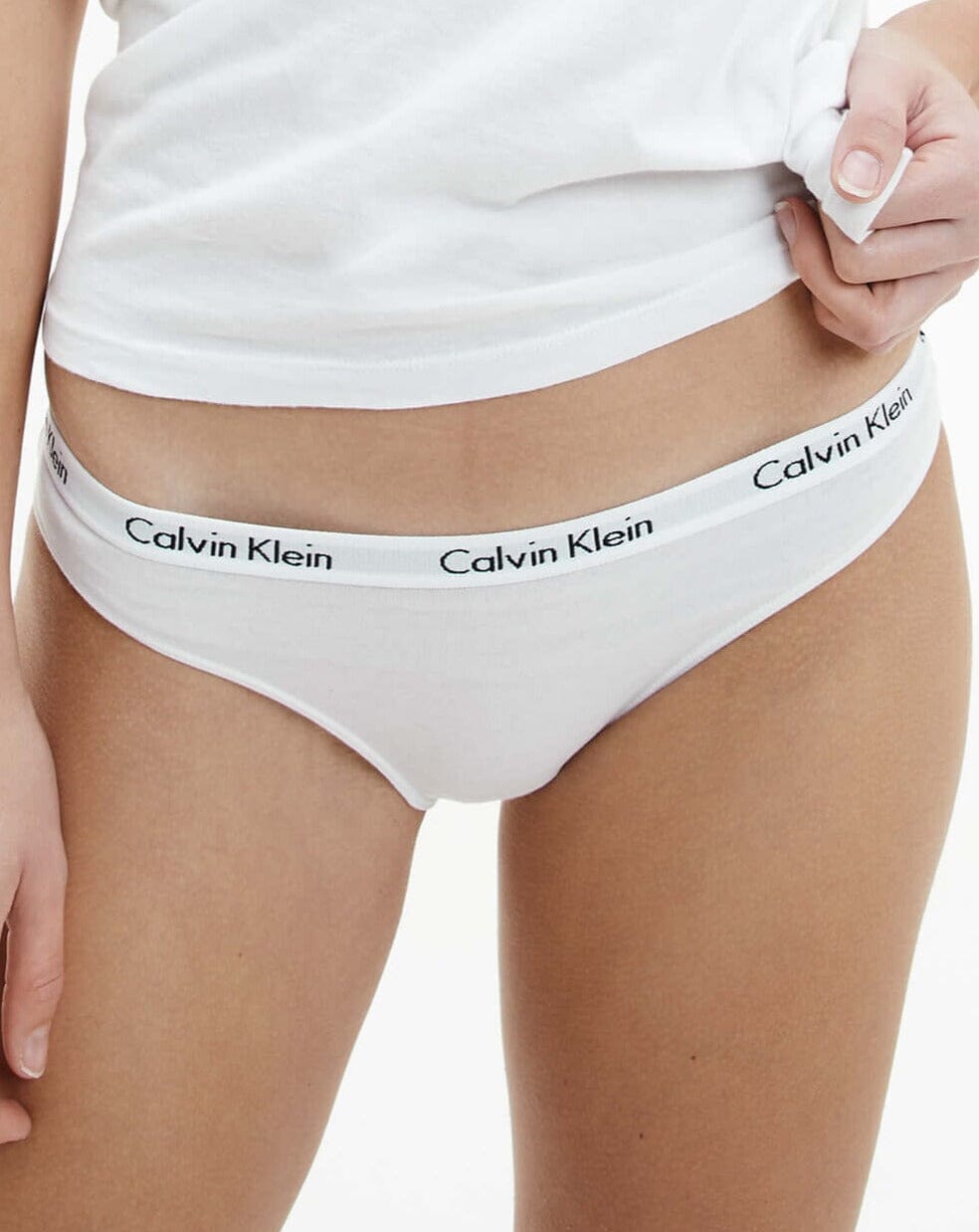 Calvin Klein Carousel 3 Pack Bikini Brief - Black/Grey Heather