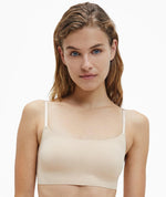 Calvin Klein Invisibles Comfort Lightly Lined Retro Bralette - Bare Bras 