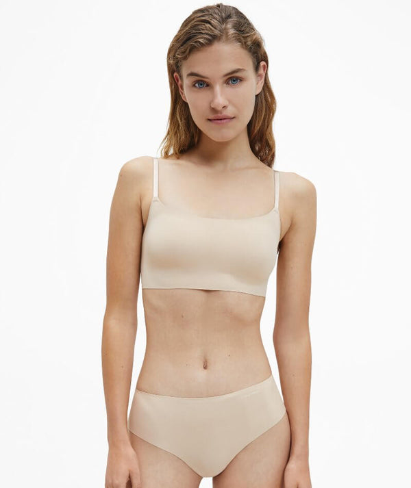 Invisibles Comfort Lightly Lined Bralette Retro by Calvin Klein Online, THE ICONIC