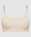 Calvin Klein Invisibles Comfort Lightly Lined Retro Bralette - Bare Bras 