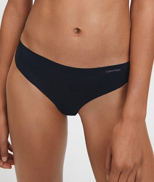 Calvin Klein Invisibles Thong - Black Knickers 