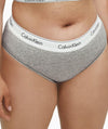 Calvin Klein Modern Cotton Plus Hipster Brief - Grey Heather Knickers 