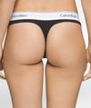 Calvin Klein Modern Cotton Thong - Black Knickers 