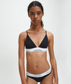 Calvin Klein Modern Cotton Thong - Black Knickers 