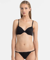 Calvin Klein Perfectly Fit T-Shirt Bra - Black Bras 