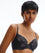 Calvin Klein Seductive Comfort Lotus Floral Full Coverage Bra - Black Bras 