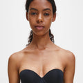 Calvin Klein Strapless Capsule Push Up Strapless Bra - Black