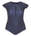 Capriosca Frill Sleeve One Piece Swimsuit - Navy & White Dots Swim 