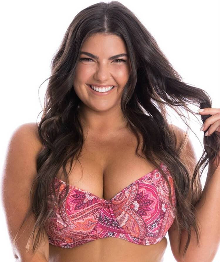 Capriosca Underwire Bikini Top - Bohemian Sunset Swim 