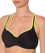 Triumph Triaction Racerback Sports Bra - Black/Green Bras 