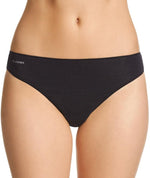 Jockey No Panty Line Promise Bamboo Naturals G-String - Black Knickers 8 