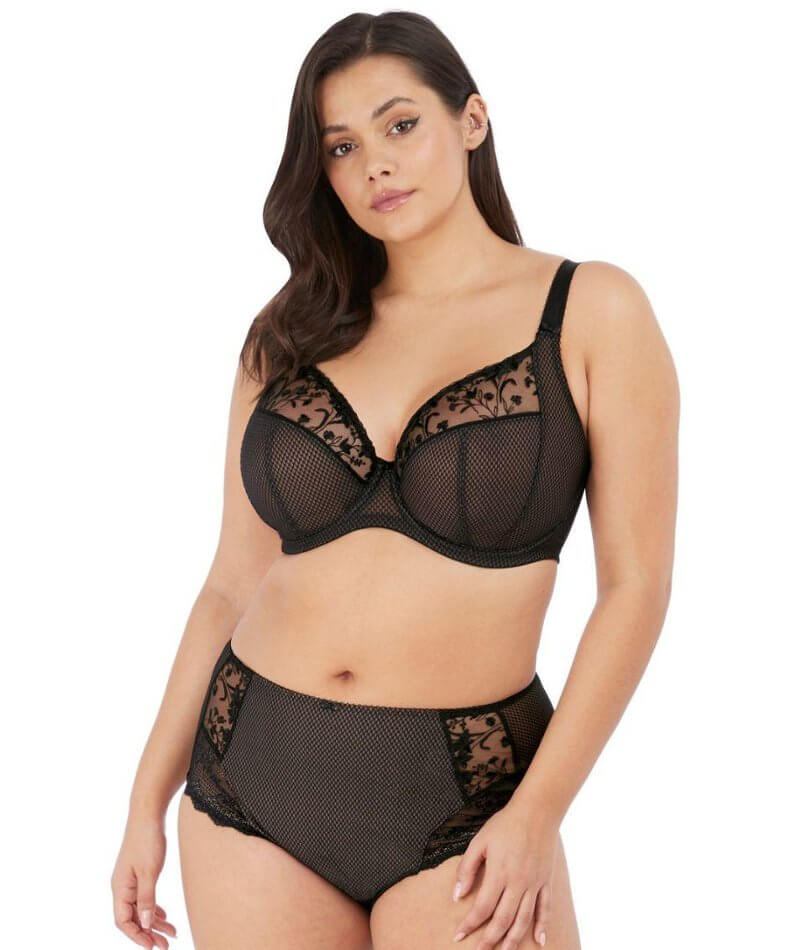 Charley Fawn Stretch Plunge Bra from Elomi