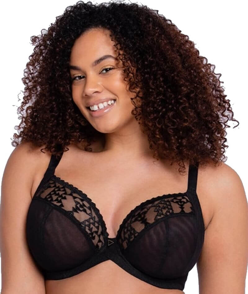 Curvy Kate Centre Stage Full Plunge Side Support Bra Latte – Curvy