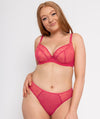 Curvy Kate Cherry Pop Plunge Bra - Cherry Glow Bras 