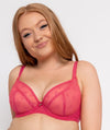 Curvy Kate Cherry Pop Plunge Bra - Cherry Glow Bras 