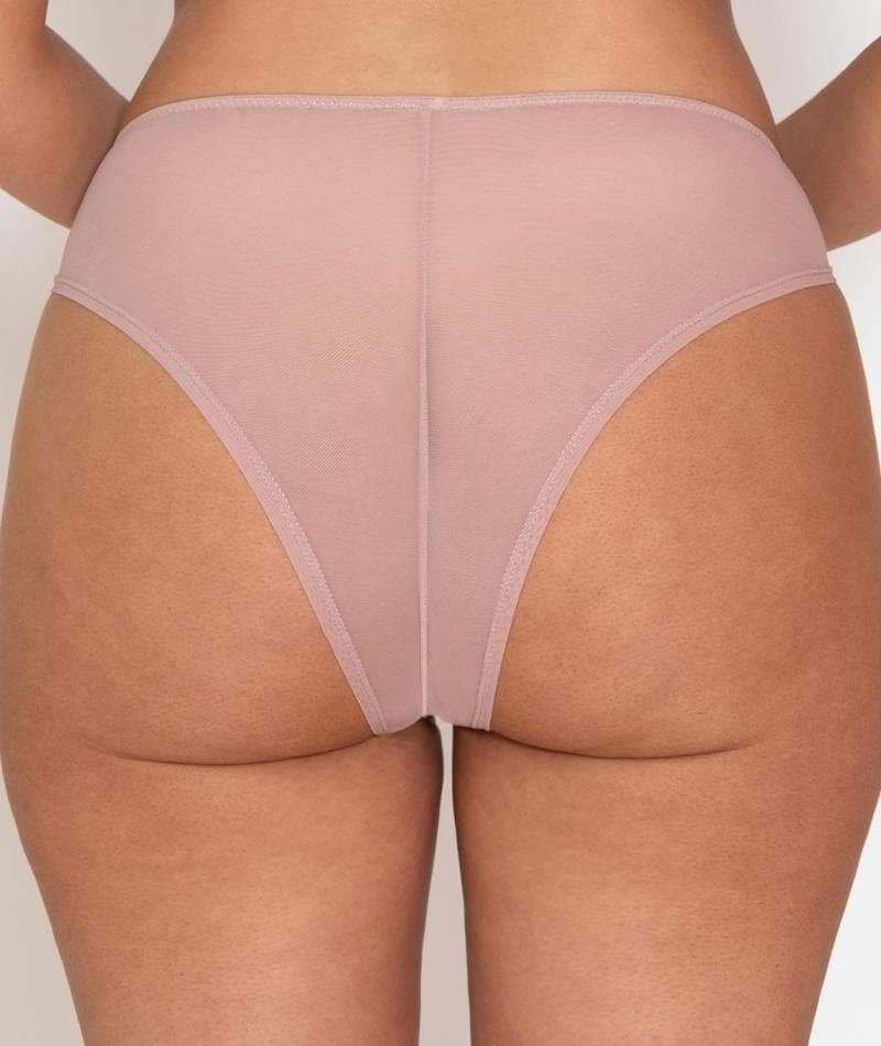 Curvy Kate Eye Spy Brazilian Brief - Blush Knickers 