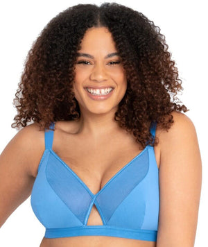 Curvy Kate Get Up and Chill Bralette - Denim Blue Bras 