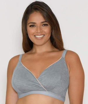 Curvy Kate In My Dreams Soft Cup Bralette - Grey/Peach Bras 