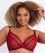 Curvy Kate Lifestyle Plunge Bra - Deep Red Bras 