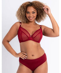 Curvy Kate Lifestyle Short - Deep Red Knickers 