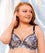 Curvy Kate Lifestyle Plunge Bra - Zebra Print Bras 