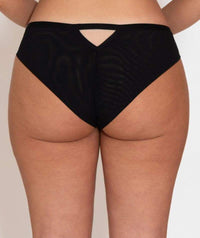 Curvy Kate Lucky Star Brazilian Brief - Black Knickers 