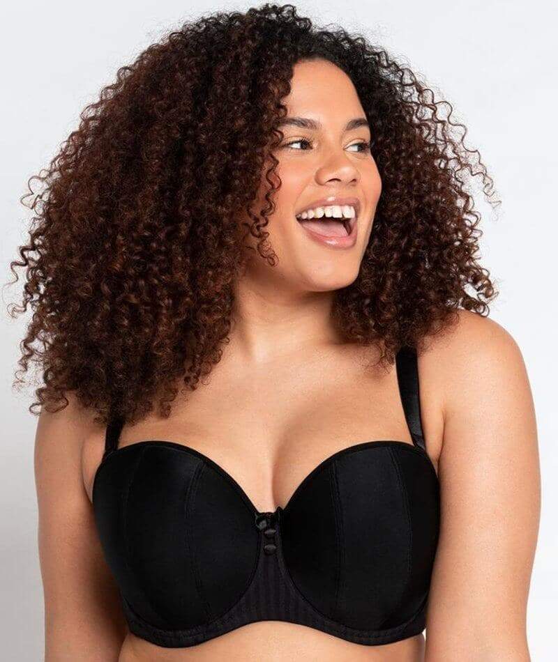 Plus Size Strapless Bras with Support and Lift Womens Non Padded