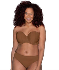 Curvy Kate Luxe Strapless Bra - Caramel Bras 