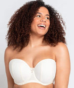 Curvy Kate Luxe Strapless Bra - Ivory Bras 6D 