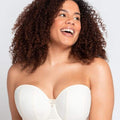 Curvy Kate Luxe Strapless Bra - Ivory