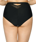 Curvy Kate Sheer Class High Waist Brief - Black Swim 